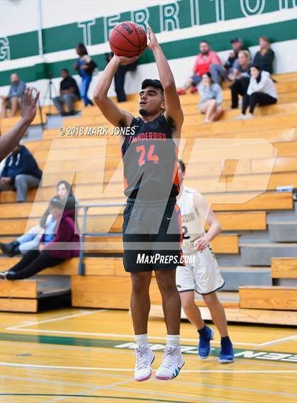 Thumbnail 3 in Rancho Solano Prep vs. Thunderbird (Sunnyslope Hoopsgiving Tournament)  photogallery.