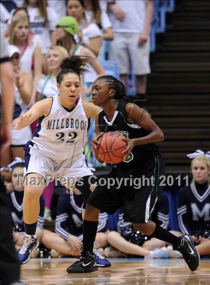 Thumbnail 2 in Millbrook vs. Southwest Guilford (NCHSAA 4A Final) photogallery.