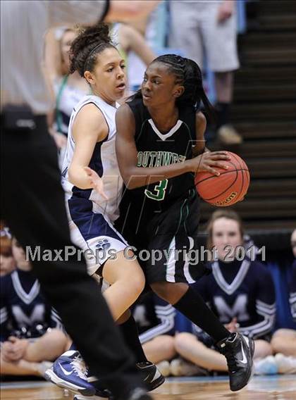 Thumbnail 3 in Millbrook vs. Southwest Guilford (NCHSAA 4A Final) photogallery.