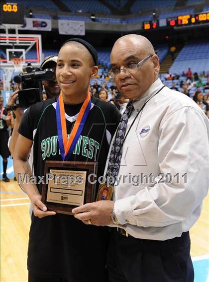 Thumbnail 3 in Millbrook vs. Southwest Guilford (NCHSAA 4A Final) photogallery.