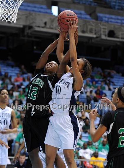 Thumbnail 3 in Millbrook vs. Southwest Guilford (NCHSAA 4A Final) photogallery.