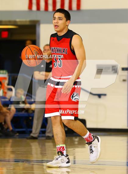 Thumbnail 2 in Santa Margarita vs. Centennial (Rolling Hills Prep State Preview) photogallery.