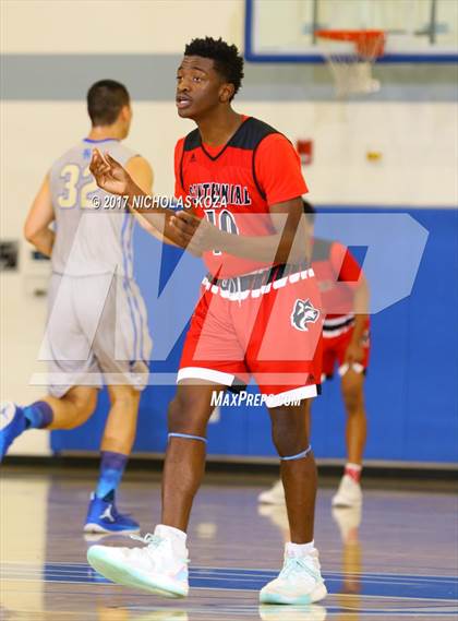 Thumbnail 1 in Santa Margarita vs. Centennial (Rolling Hills Prep State Preview) photogallery.