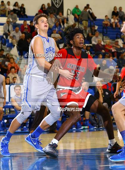 Thumbnail 1 in Santa Margarita vs. Centennial (Rolling Hills Prep State Preview) photogallery.