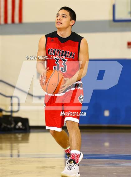 Thumbnail 1 in Santa Margarita vs. Centennial (Rolling Hills Prep State Preview) photogallery.