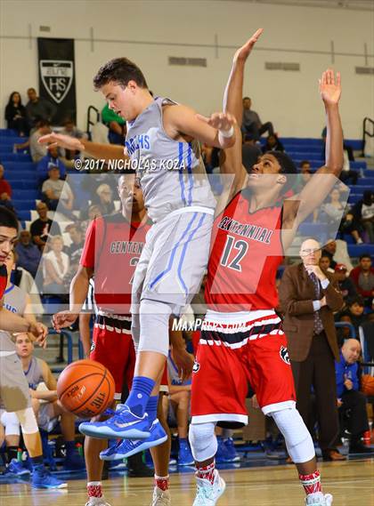 Thumbnail 2 in Santa Margarita vs. Centennial (Rolling Hills Prep State Preview) photogallery.