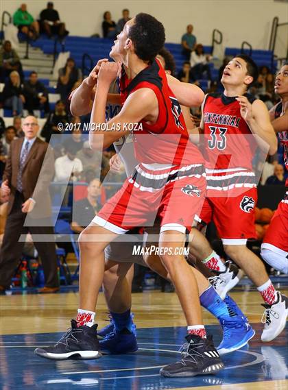Thumbnail 2 in Santa Margarita vs. Centennial (Rolling Hills Prep State Preview) photogallery.