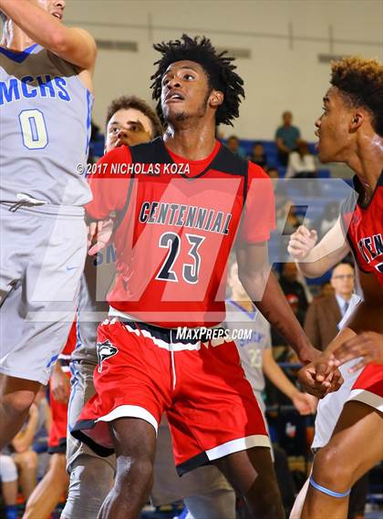 Thumbnail 3 in Santa Margarita vs. Centennial (Rolling Hills Prep State Preview) photogallery.