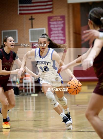 Thumbnail 3 in Nogales vs Prescott (Salpointe Cactus Clash) photogallery.