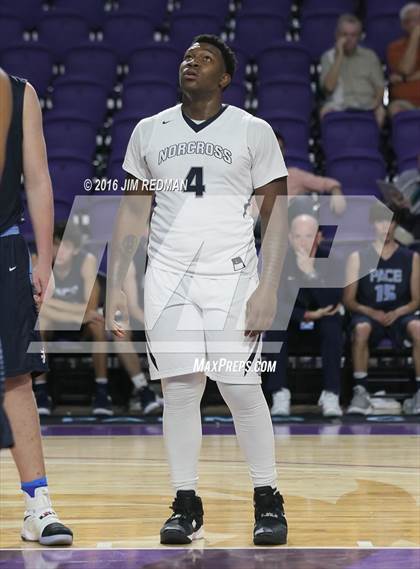 Thumbnail 1 in Norcross vs. Pace Academy (City of Palms Classic) photogallery.