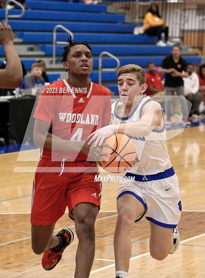 Thumbnail 2 in Auburn vs Woodland (LaGrange Toyota Basketball Classic) photogallery.