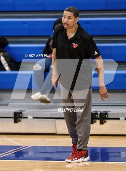 Thumbnail 2 in Auburn vs Woodland (LaGrange Toyota Basketball Classic) photogallery.