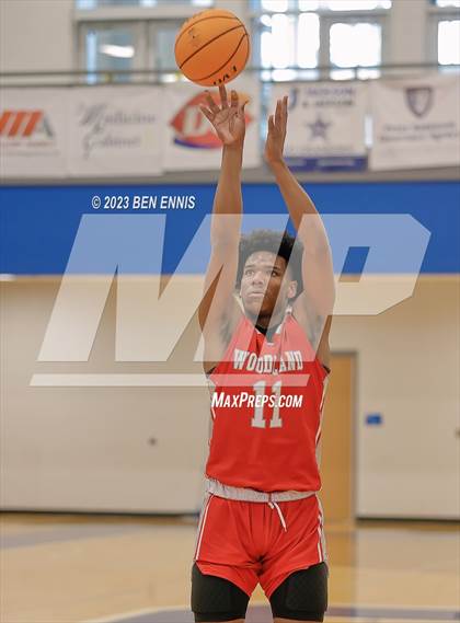 Thumbnail 3 in Auburn vs Woodland (LaGrange Toyota Basketball Classic) photogallery.