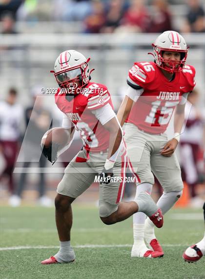 Thumbnail 3 in Dripping Springs @ Judson (UIL Football 6A Area Playoff) photogallery.