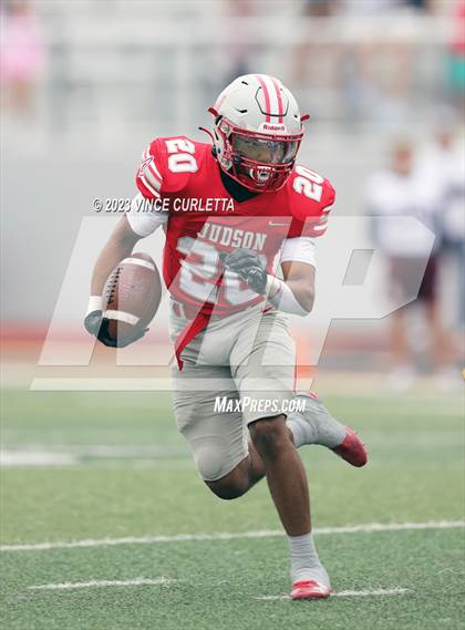 Thumbnail 3 in Dripping Springs @ Judson (UIL Football 6A Area Playoff) photogallery.