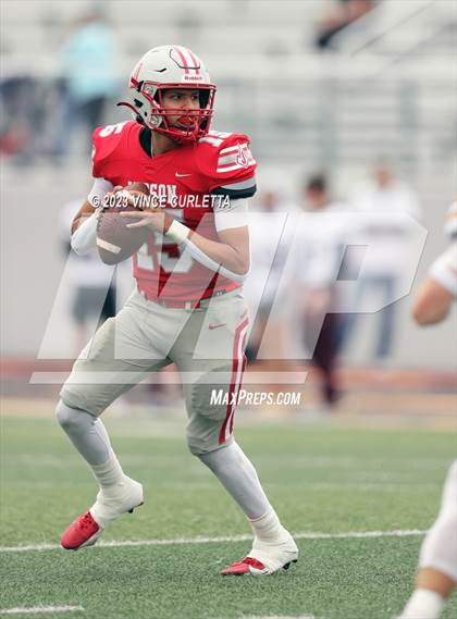 Thumbnail 2 in Dripping Springs @ Judson (UIL Football 6A Area Playoff) photogallery.