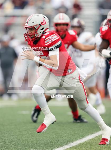 Thumbnail 3 in Dripping Springs @ Judson (UIL Football 6A Area Playoff) photogallery.