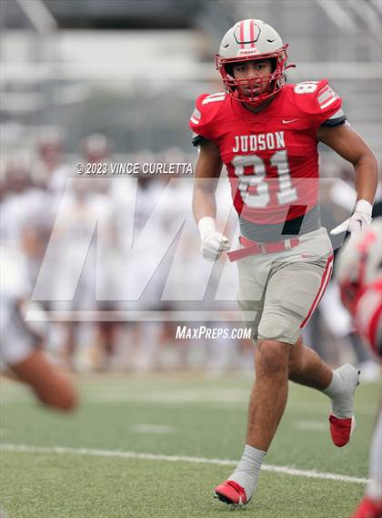 Thumbnail 1 in Dripping Springs @ Judson (UIL Football 6A Area Playoff) photogallery.