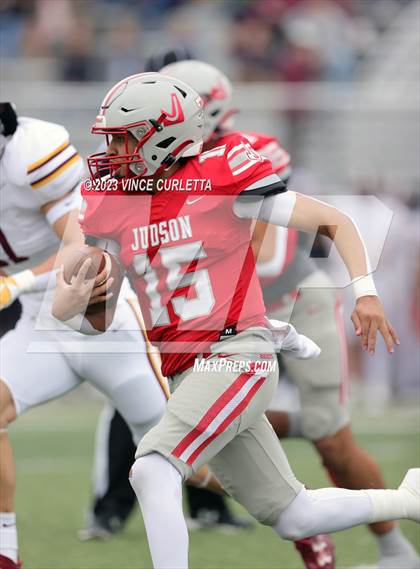 Thumbnail 3 in Dripping Springs @ Judson (UIL Football 6A Area Playoff) photogallery.
