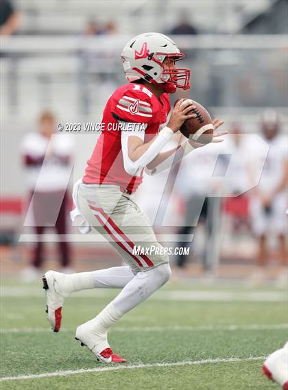 Thumbnail 3 in Dripping Springs @ Judson (UIL Football 6A Area Playoff) photogallery.