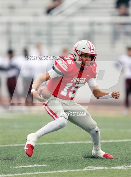Thumbnail 2 in Dripping Springs @ Judson (UIL Football 6A Area Playoff) photogallery.