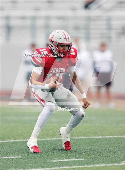 Thumbnail 1 in Dripping Springs @ Judson (UIL Football 6A Area Playoff) photogallery.