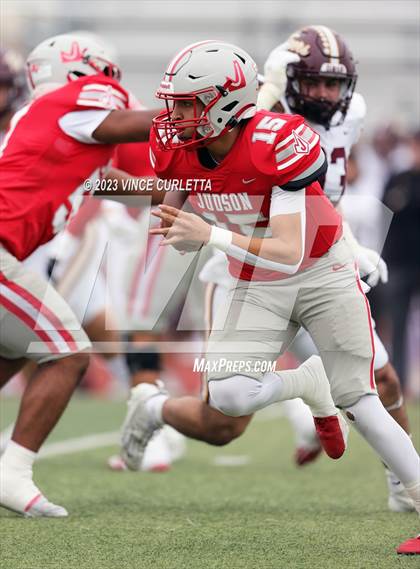 Thumbnail 3 in Dripping Springs @ Judson (UIL Football 6A Area Playoff) photogallery.