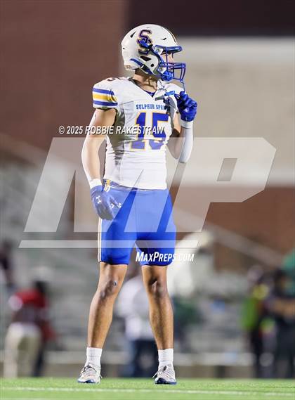 Thumbnail 3 in Sulphur Springs vs. Kimball (UIL 4A D1 Football Bi-District) photogallery.