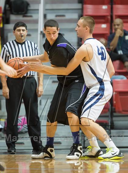 Thumbnail 2 in Foothills Christian vs Horizon (CIF SDS D5 Final) photogallery.