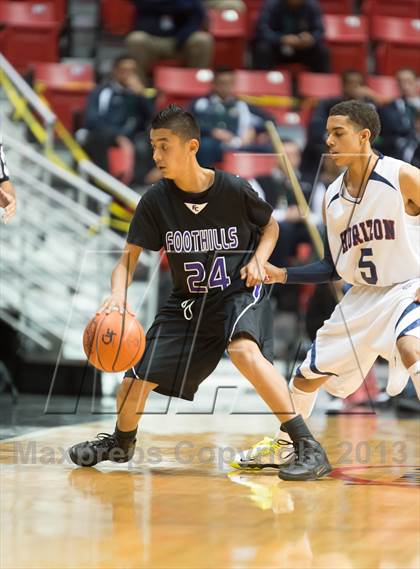 Thumbnail 3 in Foothills Christian vs Horizon (CIF SDS D5 Final) photogallery.