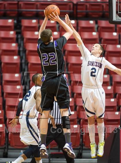 Thumbnail 1 in Foothills Christian vs Horizon (CIF SDS D5 Final) photogallery.