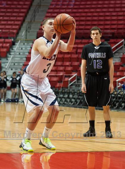 Thumbnail 3 in Foothills Christian vs Horizon (CIF SDS D5 Final) photogallery.