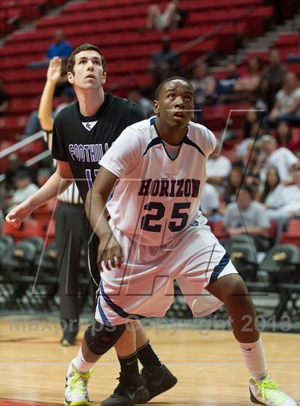 Thumbnail 1 in Foothills Christian vs Horizon (CIF SDS D5 Final) photogallery.