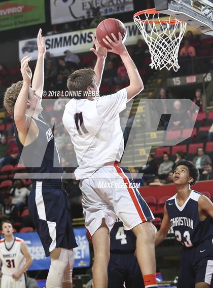Thumbnail 2 in Briarcliff vs Mekeel Christian Academy (NYSPHSAA Class B Semifinal) photogallery.