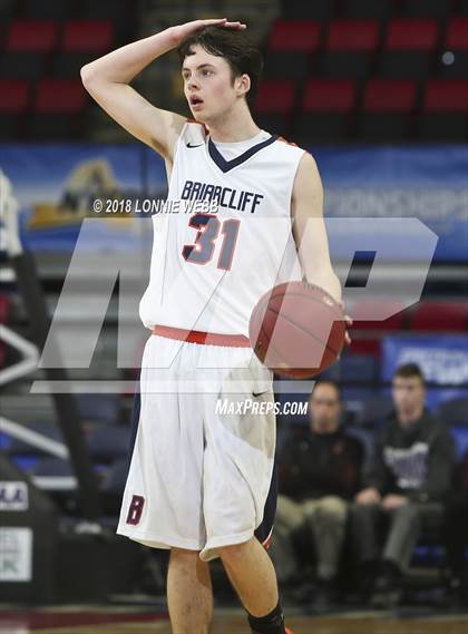 Thumbnail 2 in Briarcliff vs Mekeel Christian Academy (NYSPHSAA Class B Semifinal) photogallery.