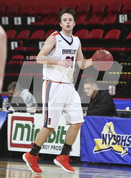 Thumbnail 1 in Briarcliff vs Mekeel Christian Academy (NYSPHSAA Class B Semifinal) photogallery.