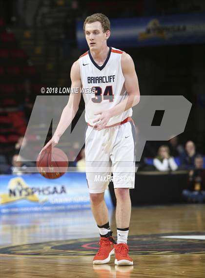 Thumbnail 3 in Briarcliff vs Mekeel Christian Academy (NYSPHSAA Class B Semifinal) photogallery.