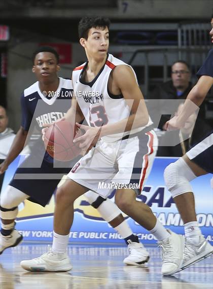 Thumbnail 3 in Briarcliff vs Mekeel Christian Academy (NYSPHSAA Class B Semifinal) photogallery.