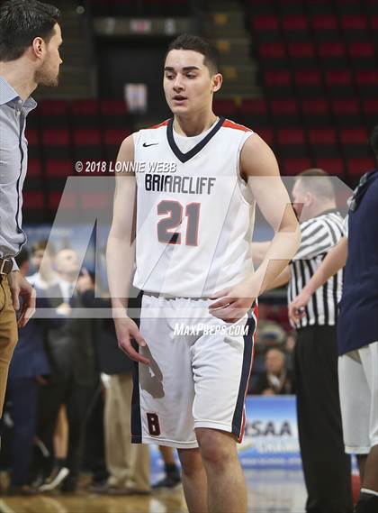 Thumbnail 2 in Briarcliff vs Mekeel Christian Academy (NYSPHSAA Class B Semifinal) photogallery.