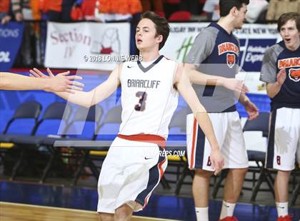Thumbnail 3 in Briarcliff vs Mekeel Christian Academy (NYSPHSAA Class B Semifinal) photogallery.