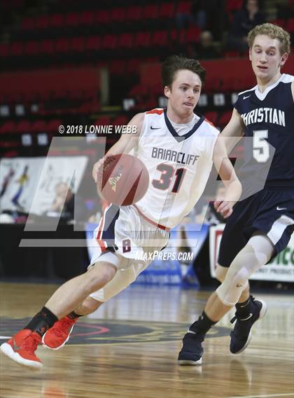 Thumbnail 3 in Briarcliff vs Mekeel Christian Academy (NYSPHSAA Class B Semifinal) photogallery.