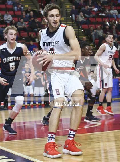Thumbnail 2 in Briarcliff vs Mekeel Christian Academy (NYSPHSAA Class B Semifinal) photogallery.