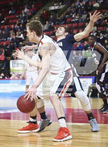Thumbnail 3 in Briarcliff vs Mekeel Christian Academy (NYSPHSAA Class B Semifinal) photogallery.