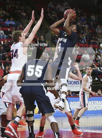 Thumbnail 2 in Briarcliff vs Mekeel Christian Academy (NYSPHSAA Class B Semifinal) photogallery.