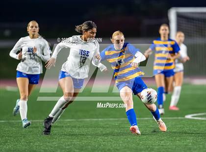 Thumbnail 1 in Carmel vs. Hamilton Southeastern (IHSAA 3A State Final) photogallery.