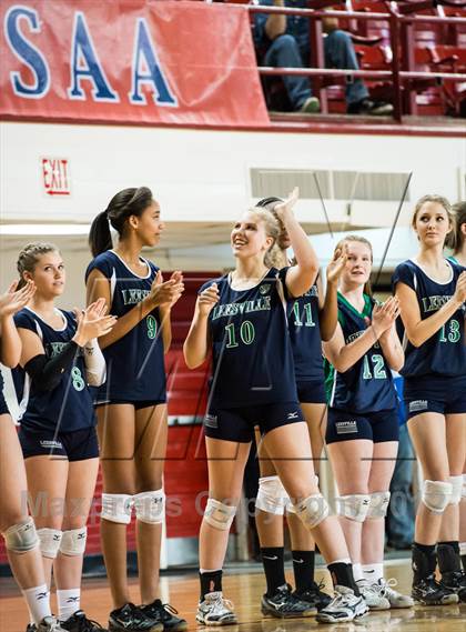 Thumbnail 3 in Ardrey Kell vs. Leesville Road (NCHSAA 4A Final) photogallery.