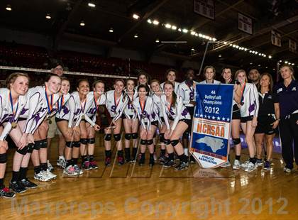 Thumbnail 3 in Ardrey Kell vs. Leesville Road (NCHSAA 4A Final) photogallery.