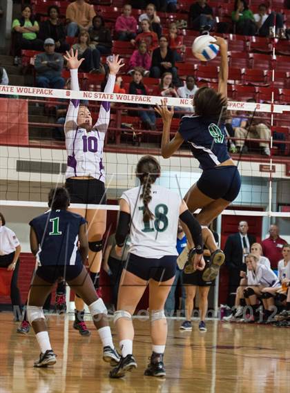 Thumbnail 3 in Ardrey Kell vs. Leesville Road (NCHSAA 4A Final) photogallery.