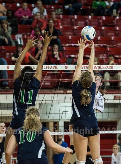 Thumbnail 2 in Ardrey Kell vs. Leesville Road (NCHSAA 4A Final) photogallery.