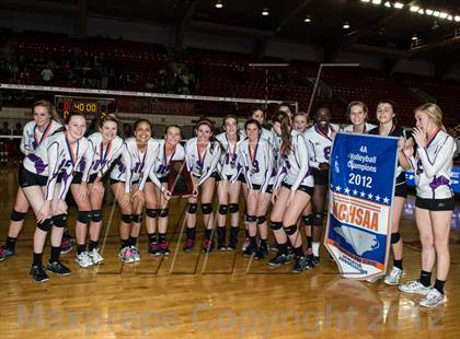 Thumbnail 3 in Ardrey Kell vs. Leesville Road (NCHSAA 4A Final) photogallery.